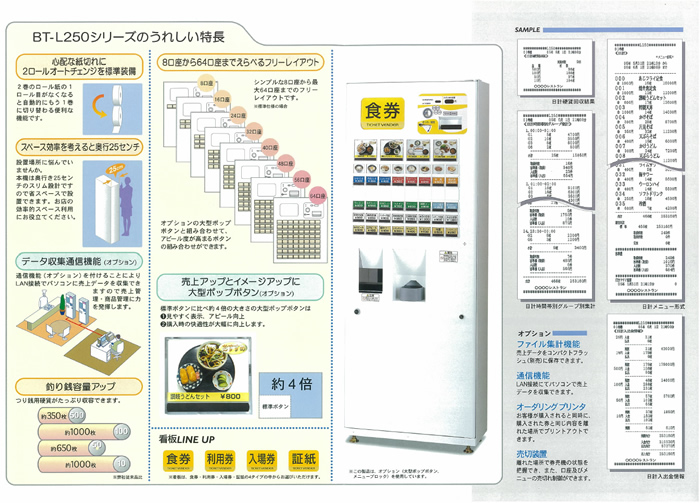 新品 NECマグナスコミュニケーションズ 券売機 BT-L250